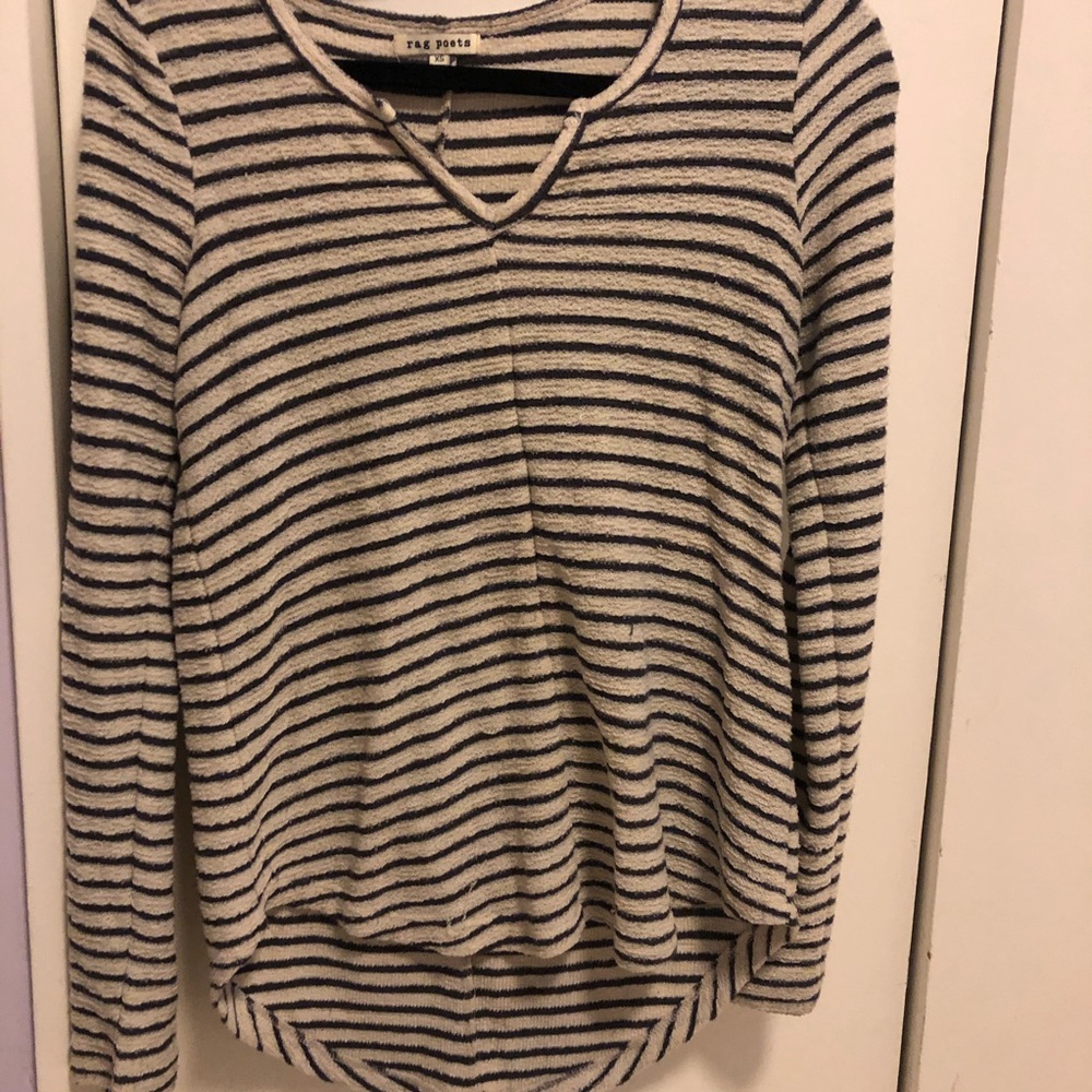 Long sleeve striped shirt